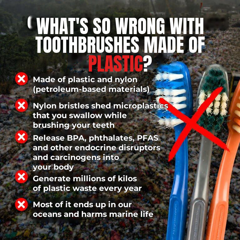 Plastic toothbrush comparison