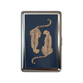 Vintage-Style Vintage Card Case Metal