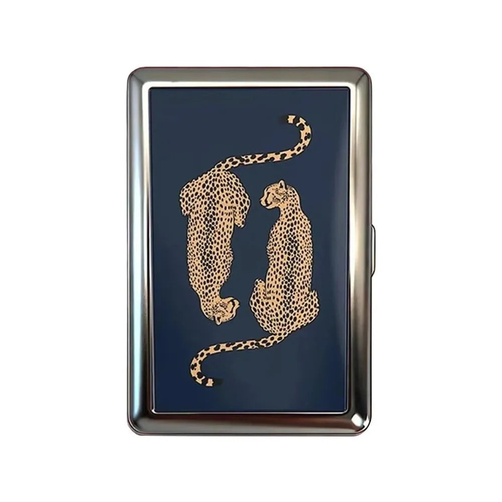 Vintage-Style Vintage Card Case Metal