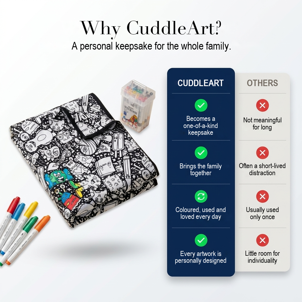 Why CuddleArt? Comparison with other activities