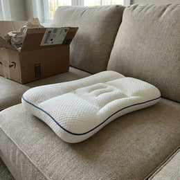 Customer photo — Kovalya ergonomic pillow for kids