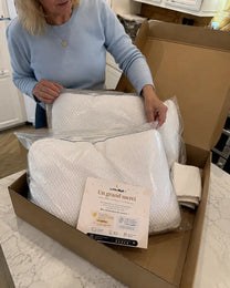 Customer photo — Kovalya ergonomic pillow for kids