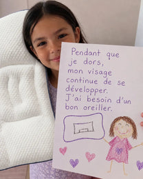Customer photo — Kovalya ergonomic pillow for kids