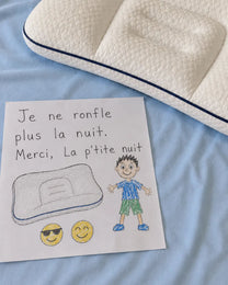 Customer photo — Kovalya ergonomic pillow for kids