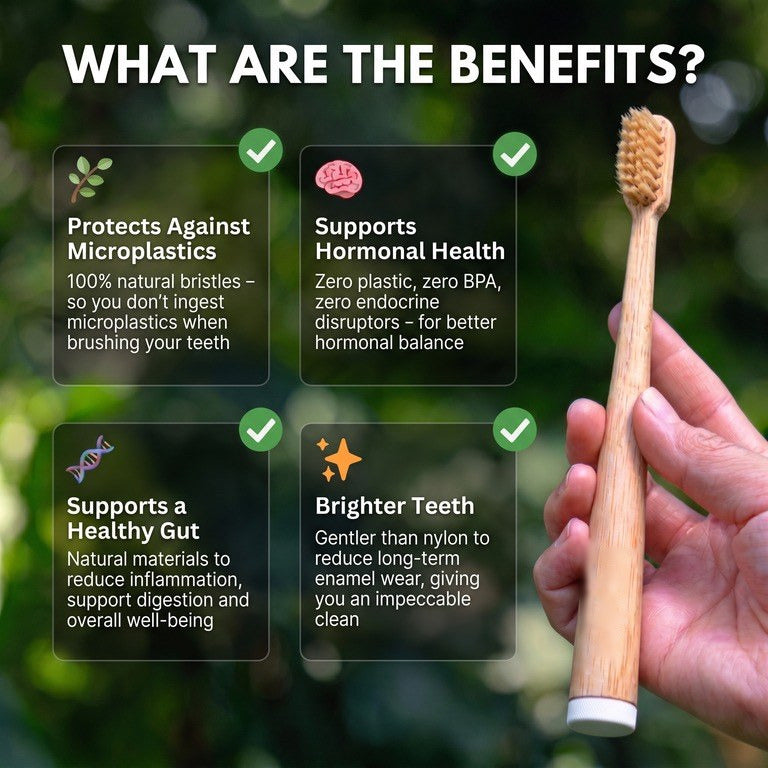 Natural toothbrush benefits