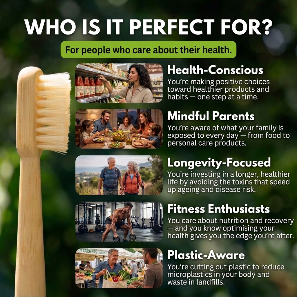 Who the natural toothbrush is made for