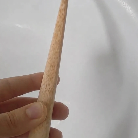 Customer photo of the natural toothbrush while travelling